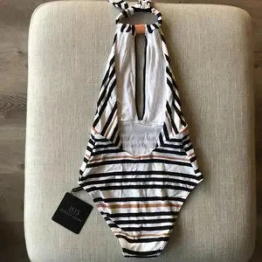 Jets Australia Vista High Neck One Piece (size 4) NWT - Picture 9 of 9